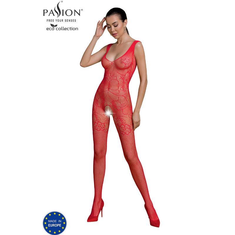 PASSION - ECO COLLECTION BODYSTOCKING ECO BS012 NEGRO - Optelum