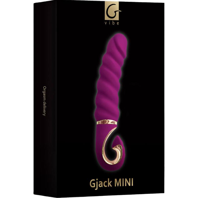 G-VIBE - GJACK MINI VIBRADOR SILICIONA MORADO - Optelum