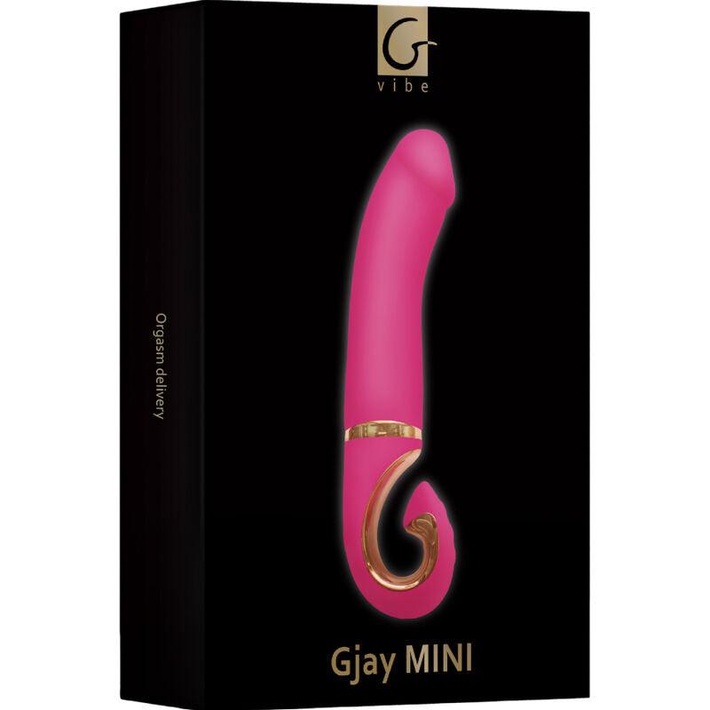 G-VIBE - GJAY MINI VIBRADOR SILICIONA ROSA - Optelum
