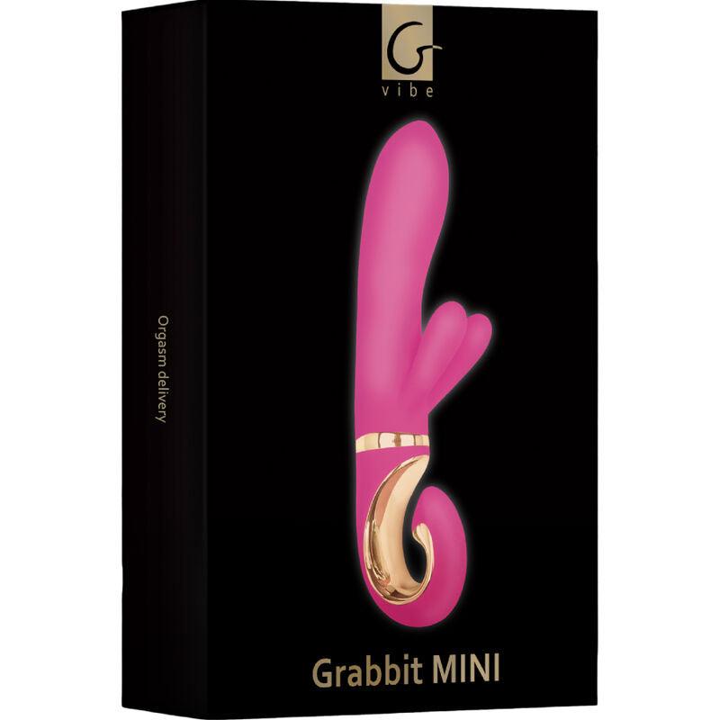 G-VIBE - GRABBIT MINI VIBRADOR SILICIONA ROSA - Optelum