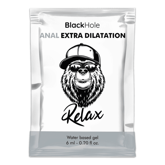 BLACK HOLE - GEL BASE AGUA DILATACION ANAL 6 ML MONODOSIS - Optelum