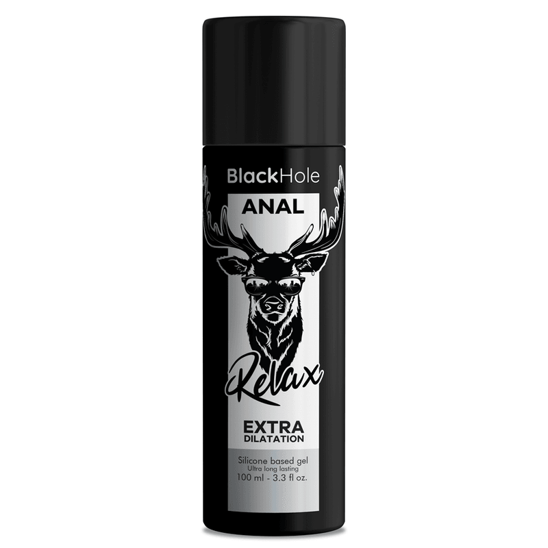 BLACK HOLE - BASE SILICONA CONCENTRADA DILATACION ANAL 100 ML - Optelum