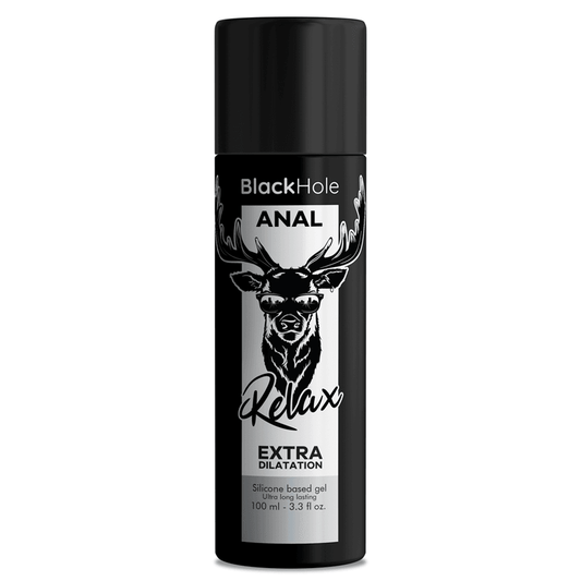 BLACK HOLE - BASE SILICONA CONCENTRADA DILATACION ANAL 100 ML - Optelum