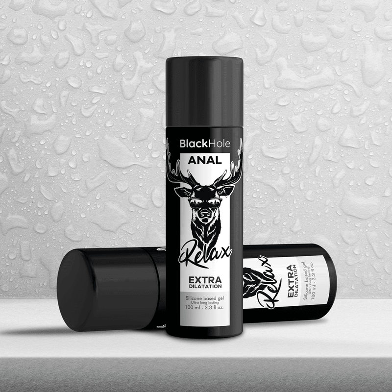 BLACK HOLE - BASE SILICONA CONCENTRADA DILATACION ANAL 100 ML - Optelum