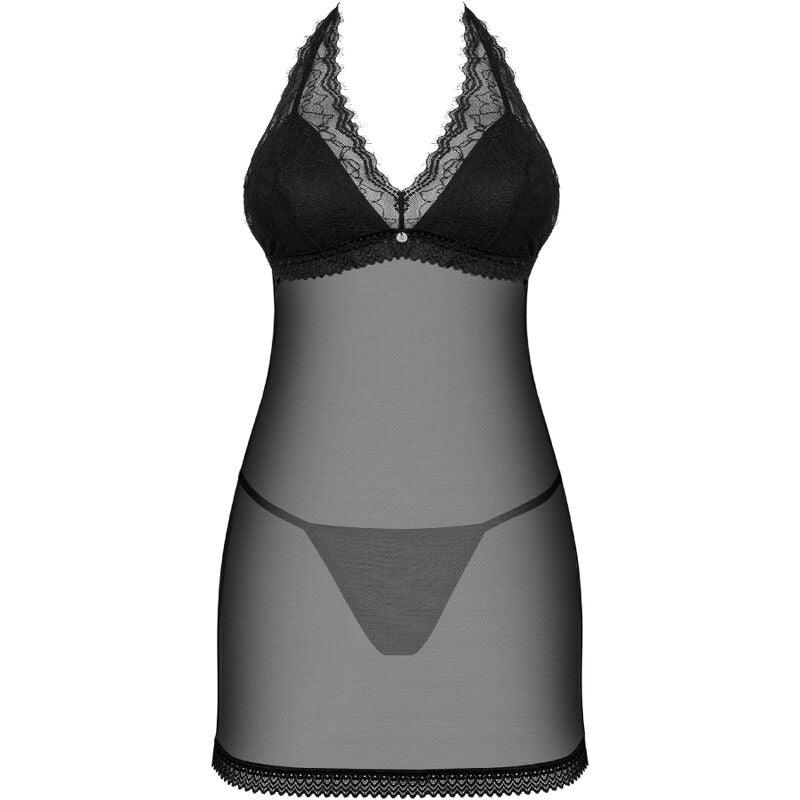 OBSESSIVE - MEDILLA CHEMISE & TANGA XS/S - Optelum