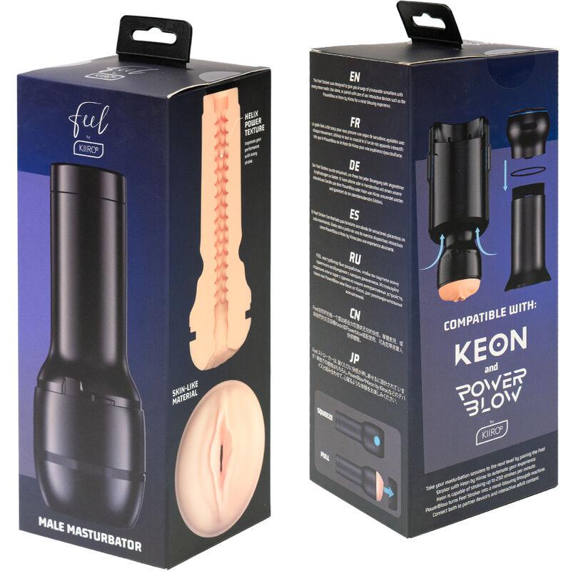 KIIROO - FEEL STROKER GENERIC PALE POWERBLOW COMPATIBLE - Optelum