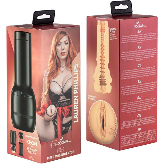 KIIROO - FEEL LAUREN PHILLIPS STARS COLLECTION STROKERS POWERBLOW COMPATIBLE - Optelum