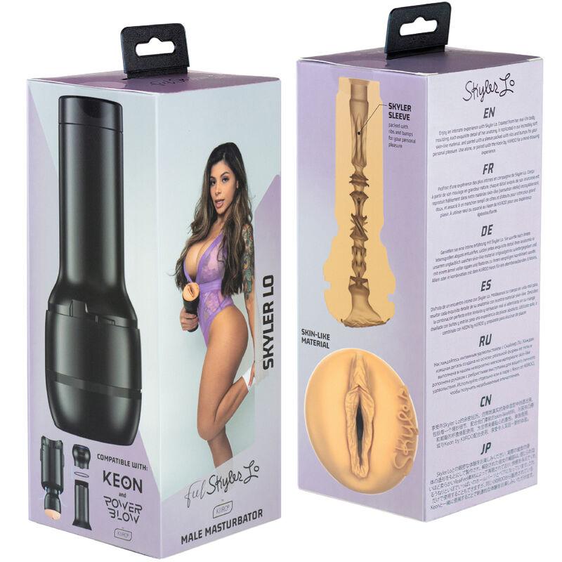 KIIROO - FEEL SKYLER LO STARS COLLECTION STROKERS POWERBLOW COMPATIBLE - Optelum