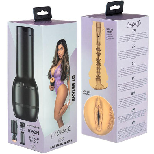 KIIROO - FEEL SKYLER LO STARS COLLECTION STROKERS POWERBLOW COMPATIBLE - Optelum
