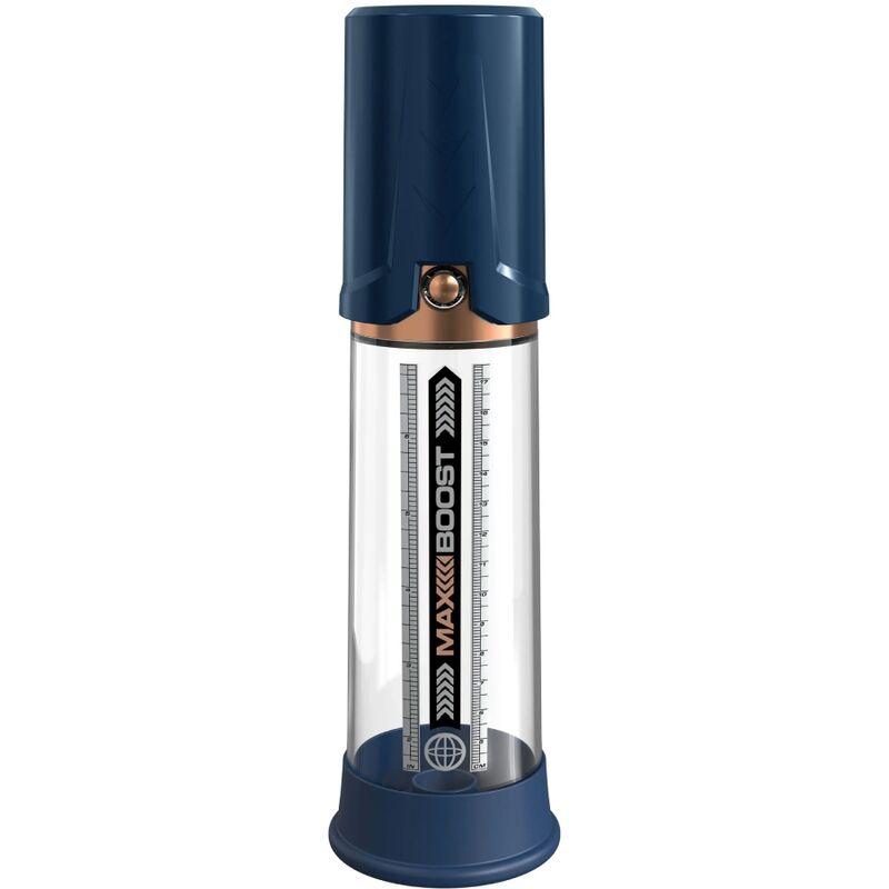 PUMP WORX - BOMBA DE ERECCION MAX BOOST AZUL - Optelum