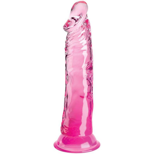 KING COCK - CLEAR PENE REALISTICO 19.7 CM ROSA - Optelum