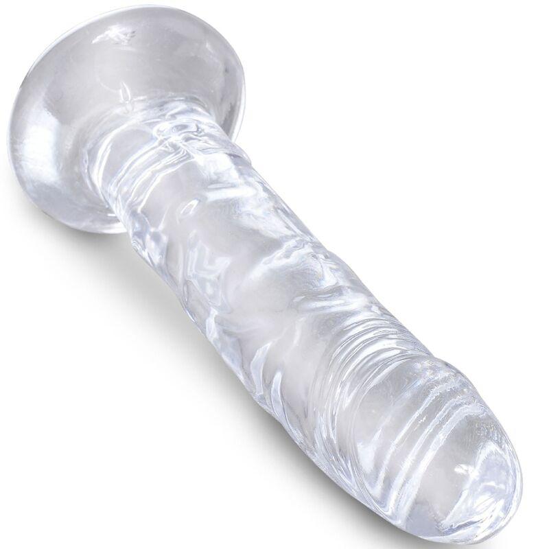 KING COCK - CLEAR PENE REALISTICO 15.5 CM TRANSPARENTE - Optelum