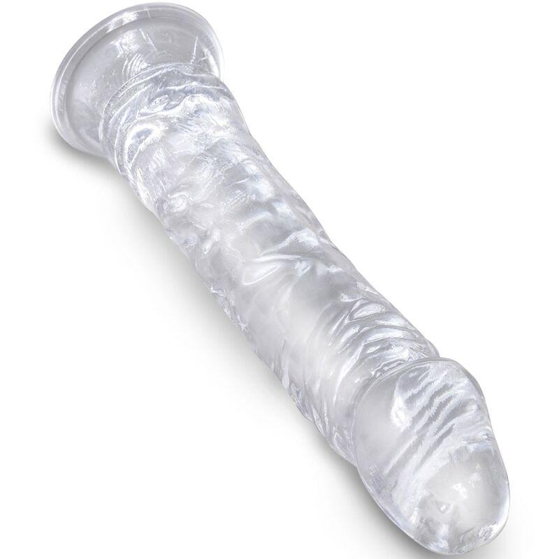 KING COCK - CLEAR PENE REALISTICO 19.7 CM TRANSPARENTE - Optelum