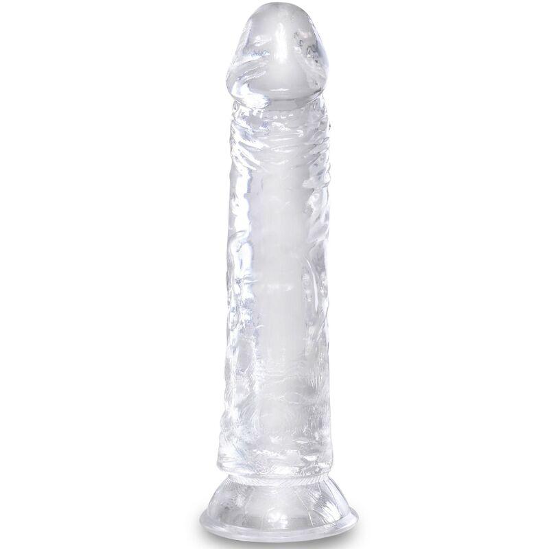 KING COCK - CLEAR PENE REALISTICO 19.7 CM TRANSPARENTE - Optelum