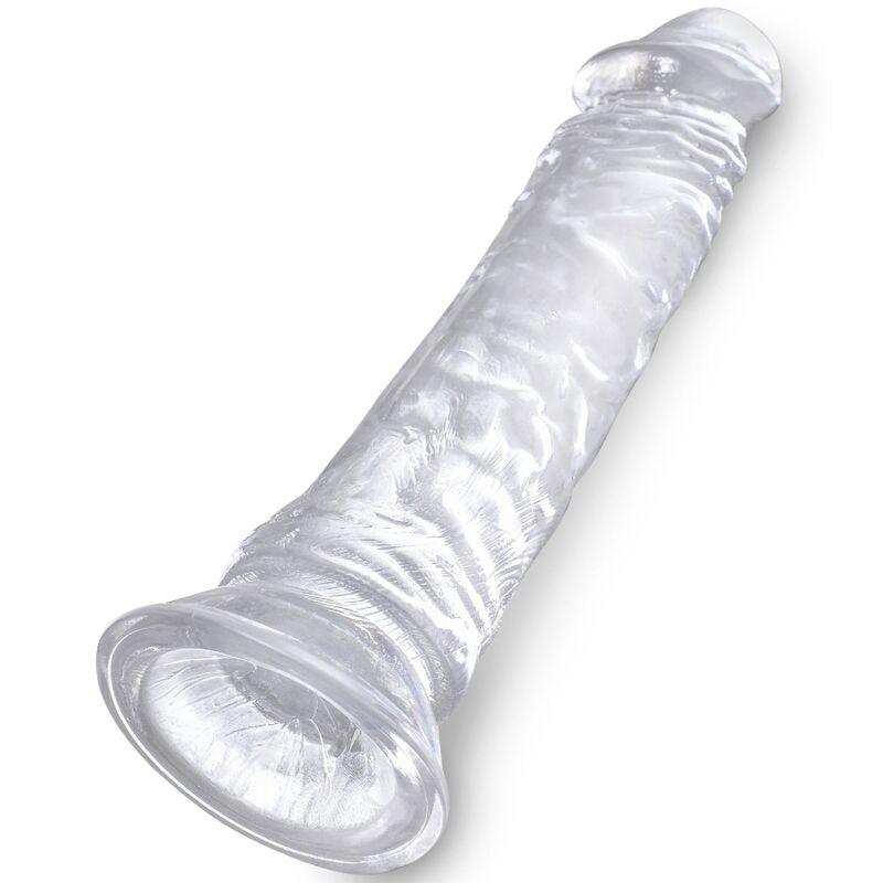 KING COCK - CLEAR PENE REALISTICO 19.7 CM TRANSPARENTE - Optelum
