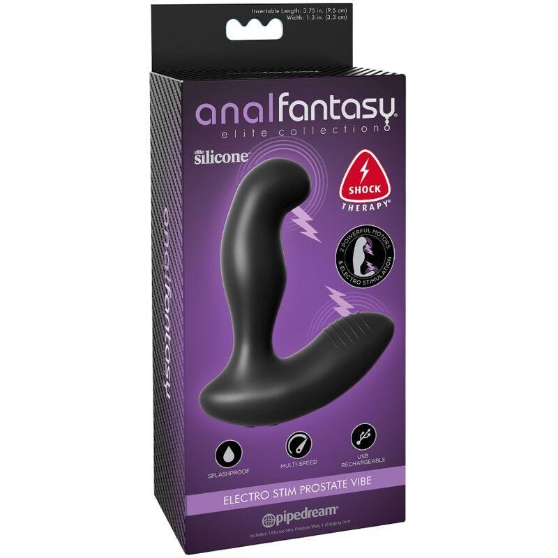 ANAL FANTASY ELITE COLLECTION - MASAJEADOR PROSTATICO VIBRADOR ELECTRO STIM - Optelum