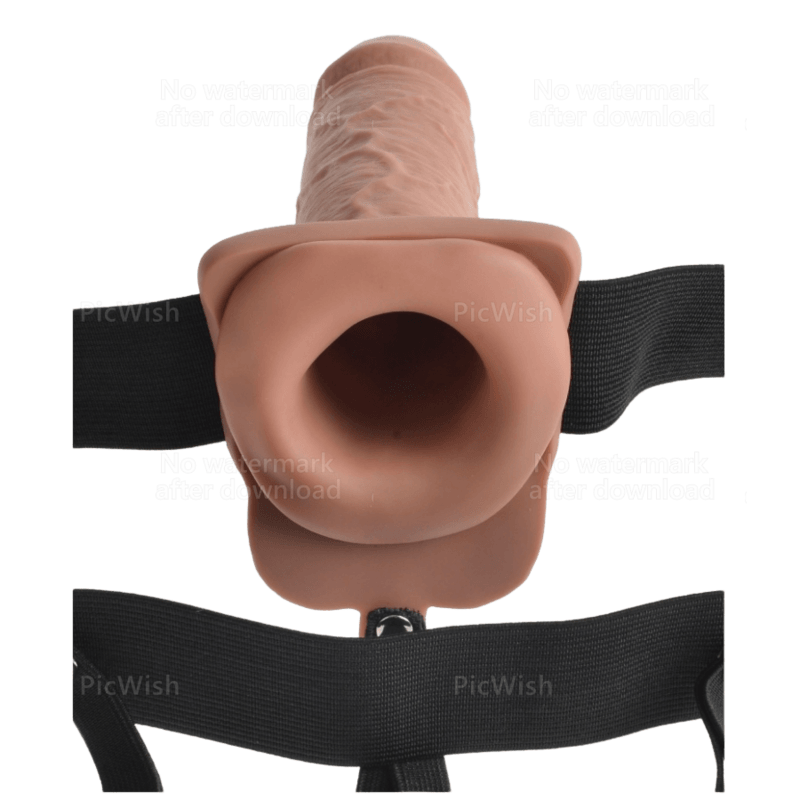 FETISH FANTASY SERIES - ARNES AJUSTABLE PENE REALISTICO CON TESTICULOS RECARGABLE Y VIBRADOR 17.8 CM - Optelum