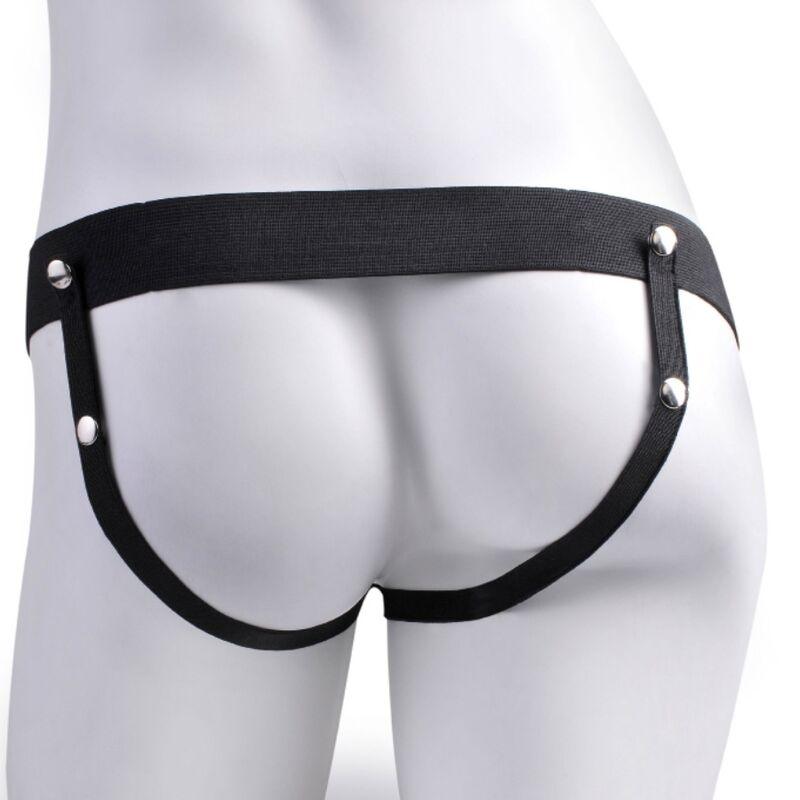 FETISH FANTASY SERIES - ARNES AJUSTABLE PENE REALISTICO CON TESTICULOS RECARGABLE Y VIBRADOR 17.8 CM - Optelum