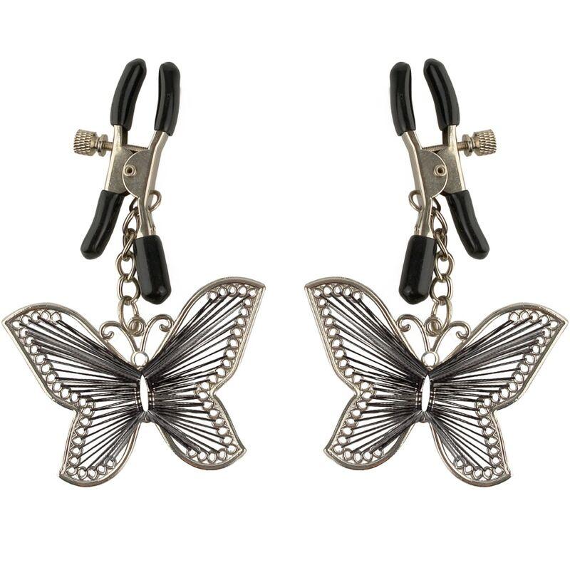 FETISH FANTASY SERIES - PINZAS PARA PEZONES MARIPOSA - Optelum