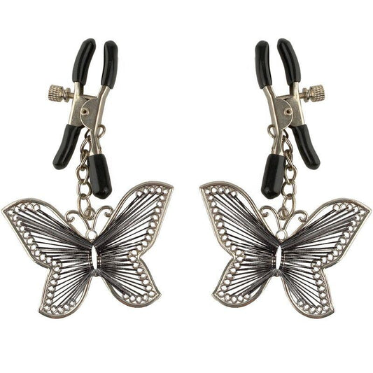 FETISH FANTASY SERIES - PINZAS PARA PEZONES MARIPOSA - Optelum
