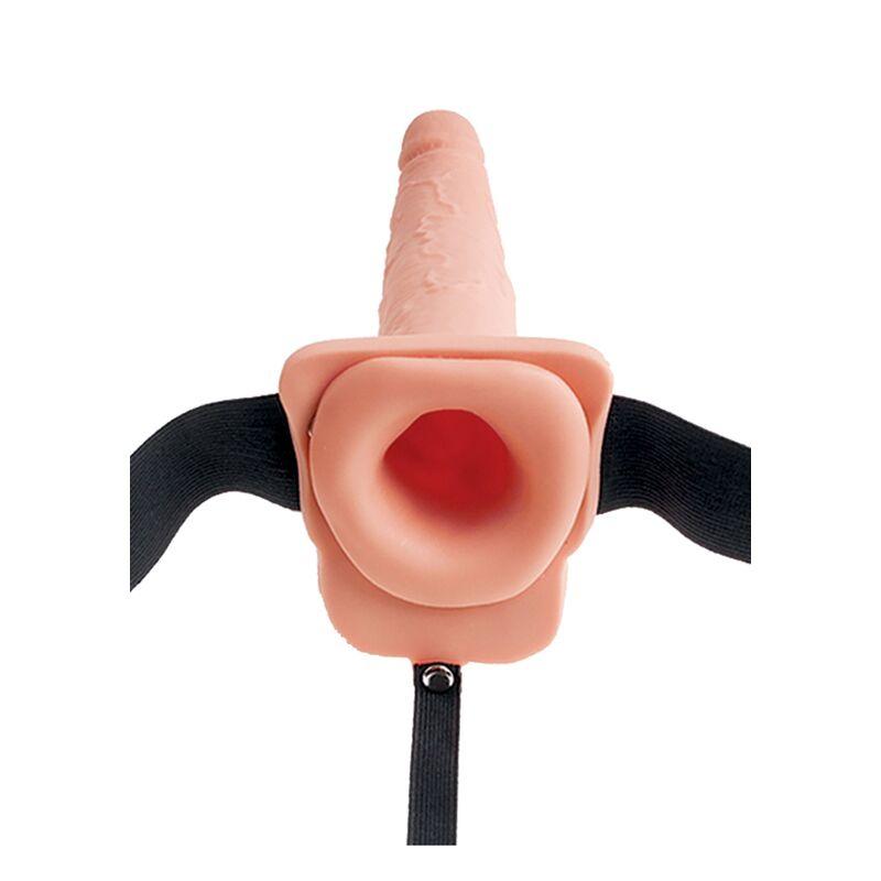 FETISH FANTASY SERIES - ARNES AJUSTABLE PENE REALISTICO CON TESTÍCULOS SQUIRTING 19 CM 
