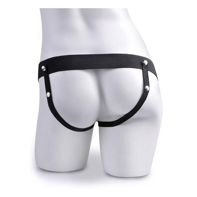 FETISH FANTASY SERIES - ARNES AJUSTABLE PENE REALISTICO CON TESTICULOS SQUIRTING 19 CM - Optelum