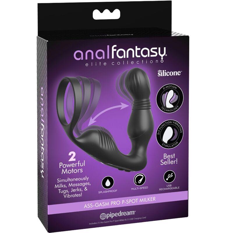 ANAL FANTASY ELITE COLLECTION - MASAJEADOR PROSTATICO VIBRADOR & RECARGABLE - Optelum
