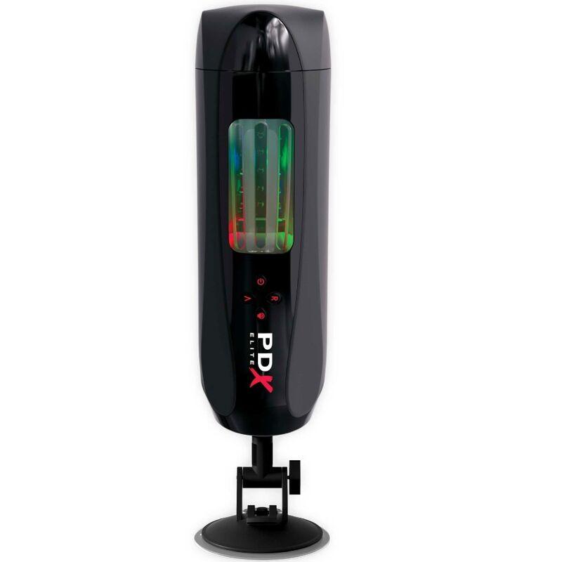 PDX ELITE - MASTURBADOR STROKER ULTIMATE MILKER 2 GIRATORIO Y VIBRADOR - Optelum