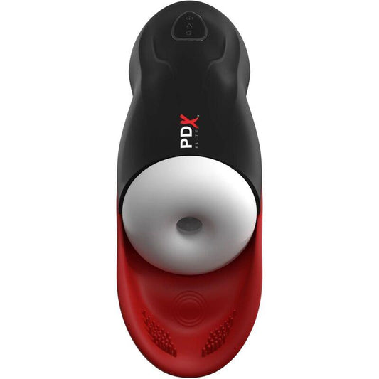 PDX ELITE - MASTURBADOR STROKER FAP-O-MATIC PRO CON BASE PARA TESTICULOS - Optelum