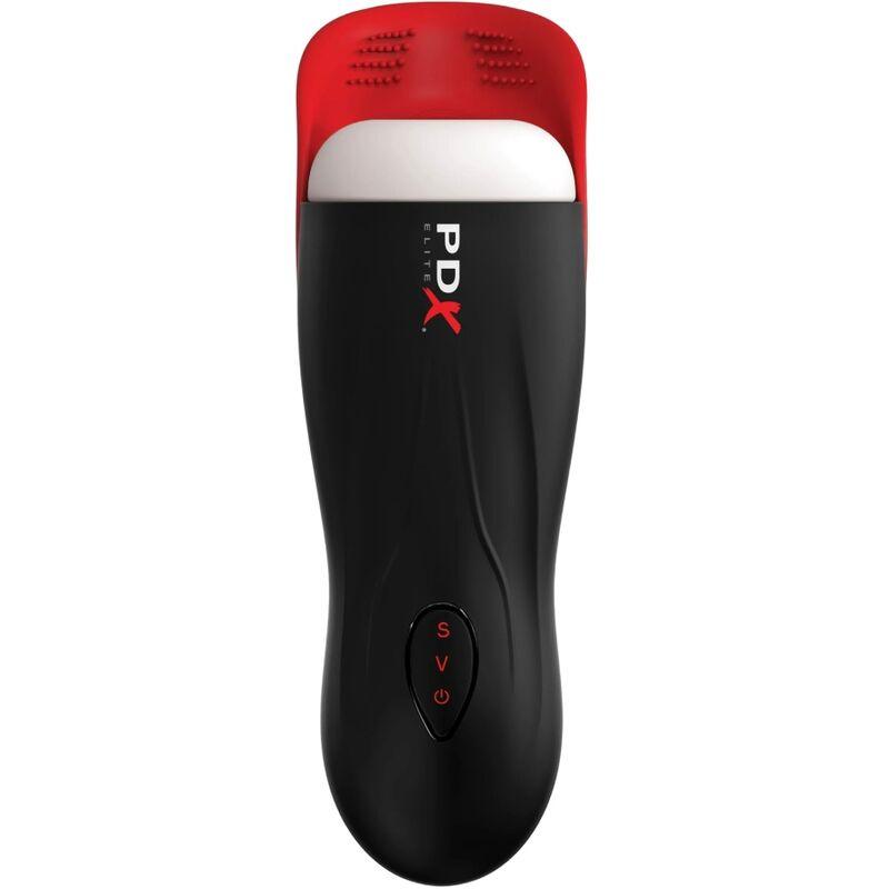 PDX ELITE - MASTURBADOR STROKER FAP-O-MATIC PRO CON BASE PARA TESTICULOS - Optelum