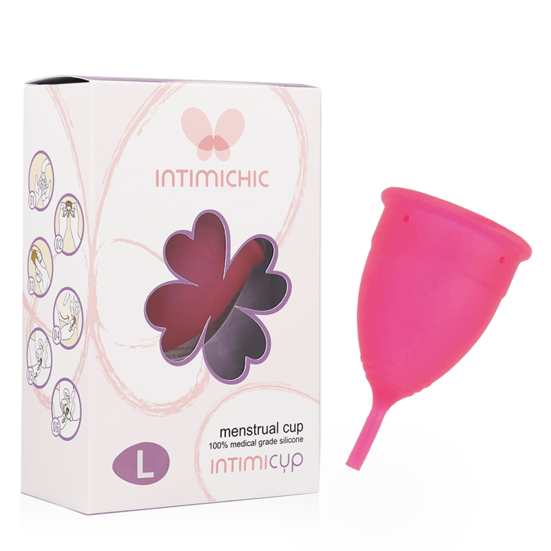 INTIMICHIC - COPA MENSTRUAL SILICONA MEDICA - TALLA L - Optelum