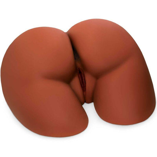 PDX PLUS - MASTURBADOR PERFECT ASS XL DOBLE ENTRADA MARRON - Optelum