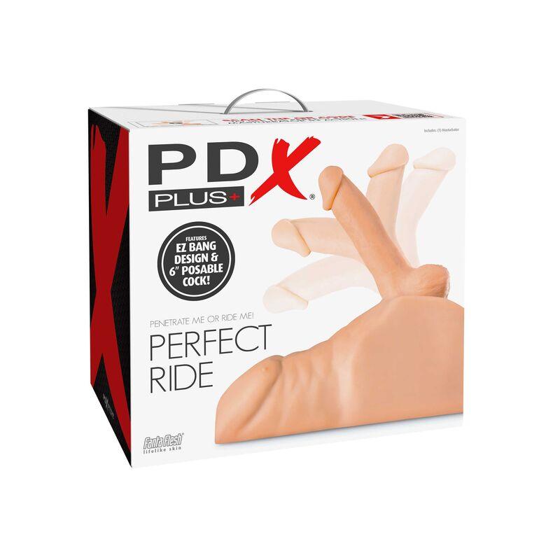 PDX PLUS - MASTURBADOR PERFECT RIDE PENE Y ANO - Optelum