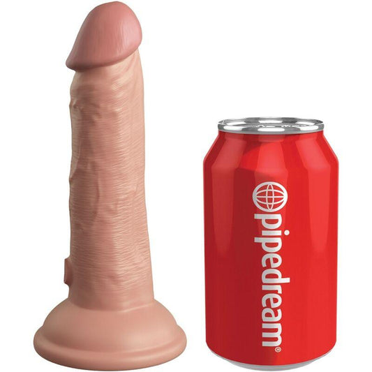 KING COCK - ELITE DILDO REALISTICO SILICONA 15.2 CM - Optelum
