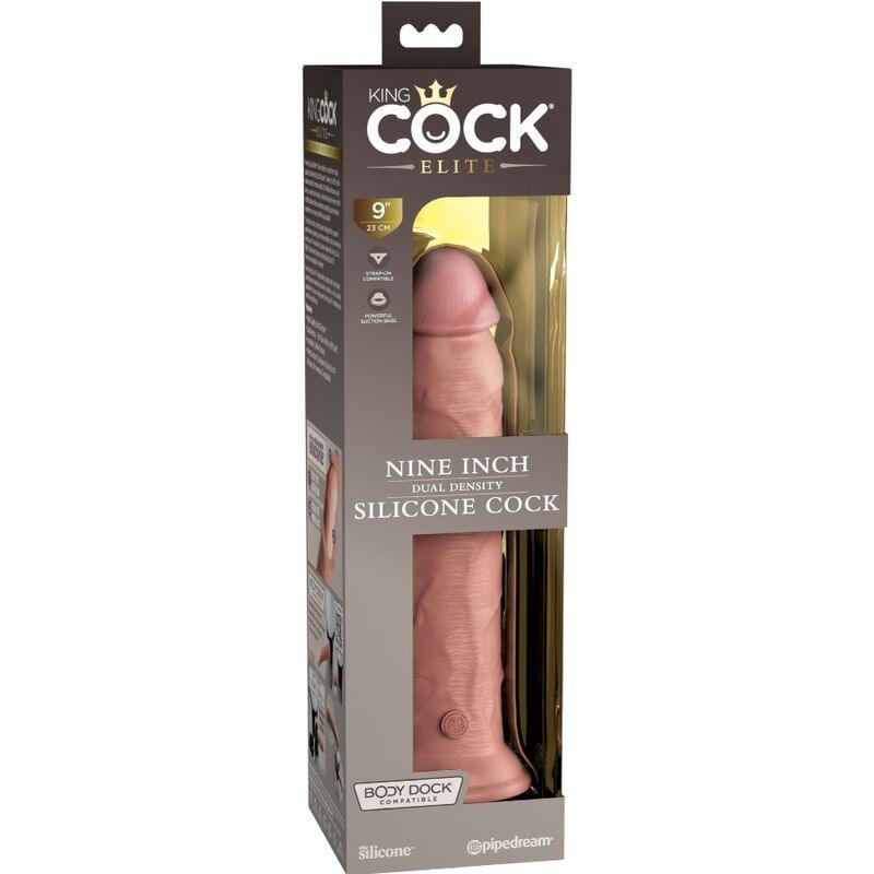 KING COCK - ELITE DILDO REALISTICO SILICONA 23 CM - Optelum