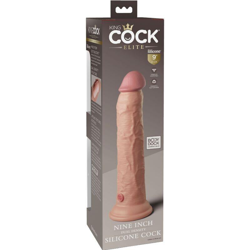 KING COCK - ELITE DILDO REALISTICO SILICONA 23 CM - Optelum