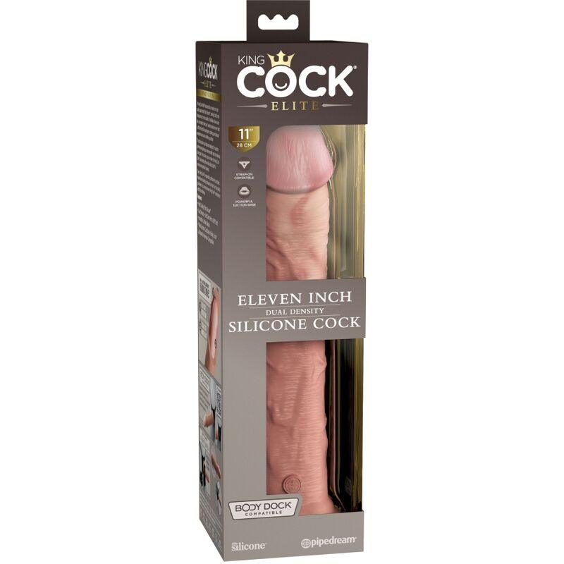 KING COCK - ELITE DILDO REALISTICO SILICONA 28 CM - Optelum