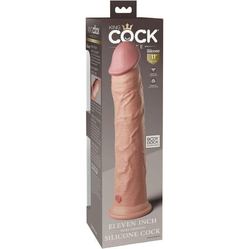 KING COCK - ELITE DILDO REALISTICO SILICONA 28 CM - Optelum