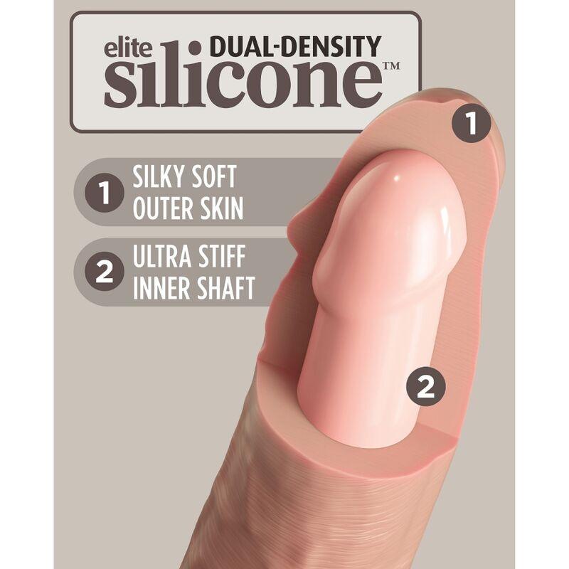 KING COCK - ELITE DILDO REALISTICO SILICONA 28 CM - Optelum