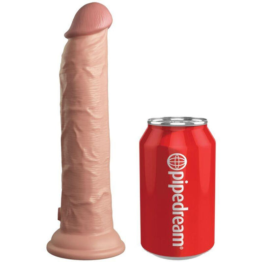 KING COCK - ELITE DILDO REALISTICO VIBRADOR & SILICONA CONTROL REMOTO 23 CM - Optelum