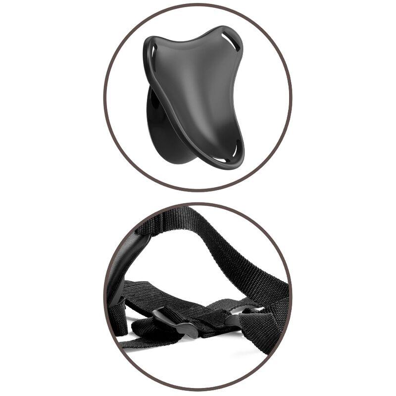 KING COCK - ELITE ARNES AJUSTABLE PARA PRINCIPIANTES CON DILDO 15.2 CM - Optelum