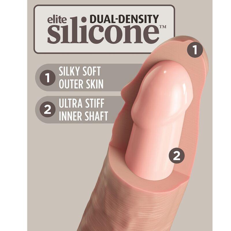 KING COCK - ELITE ARNES AJUSTABLE PARA PRINCIPIANTES CON DILDO 15.2 CM - Optelum