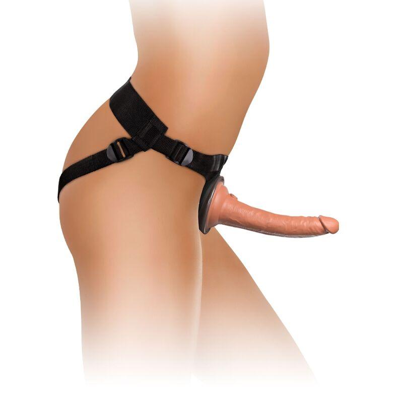 KING COCK - ELITE ARNES AJUSTABLE CONFORTABLE CON DILDO 17.8 CM - Optelum