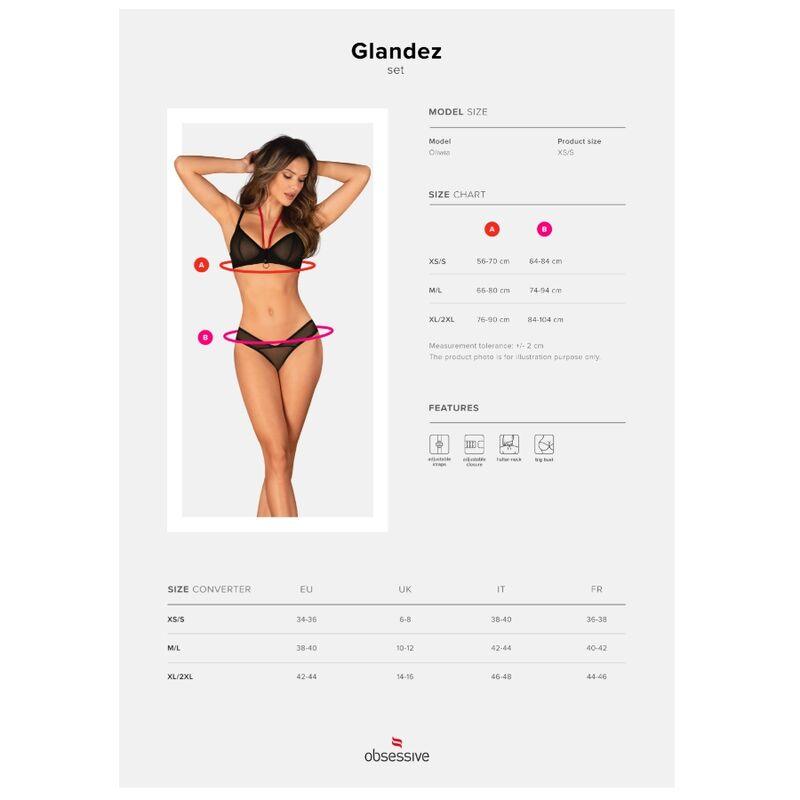 OBSESSIVE - GLANDEZ SET DOS PIEZAS M/L - Optelum