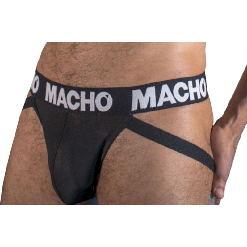 MACHO - MX25NN JOCK NEGRO S - Optelum