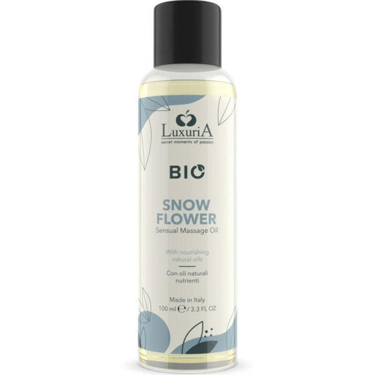 INTIMATELINE LUXURIA - BIO ACEITE MASAJE SNOW FLOWER 100 ML - Optelum
