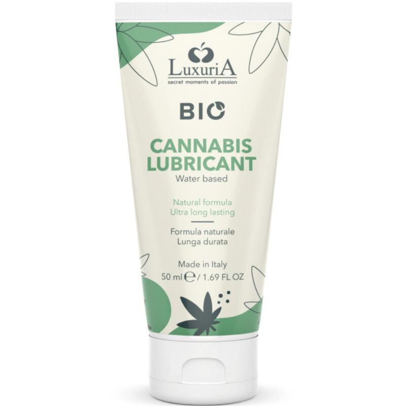INTIMATELINE - LUXURIA BIO LUBRICANTE CANNABIS BASE AGUA 50 ML - Optelum