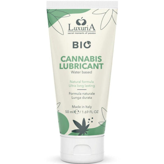 INTIMATELINE - LUXURIA BIO LUBRICANTE CANNABIS BASE AGUA 50 ML - Optelum