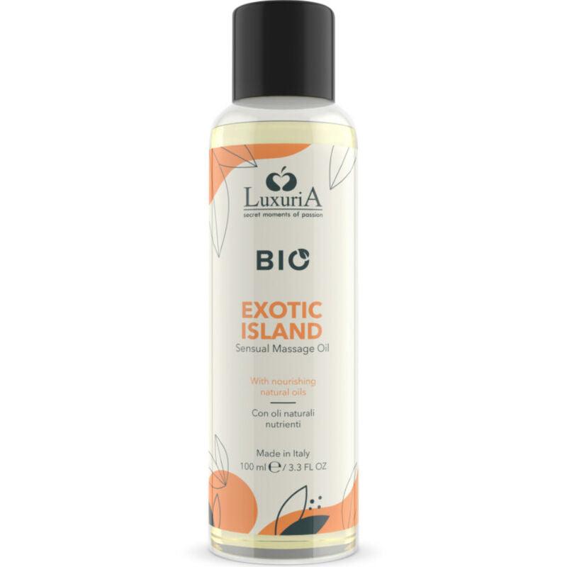 INTIMATELINE LUXURIA - BIO ACEITE MASAJE EXOTIC ISLAND 100 ML - Optelum