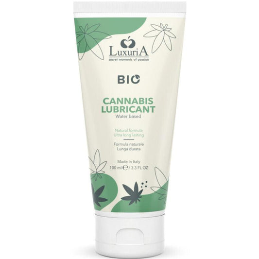 INTIMATELINE - LUXURIA BIO LUBRICANTE CANNABIS BASE AGUA 100 ML - Optelum